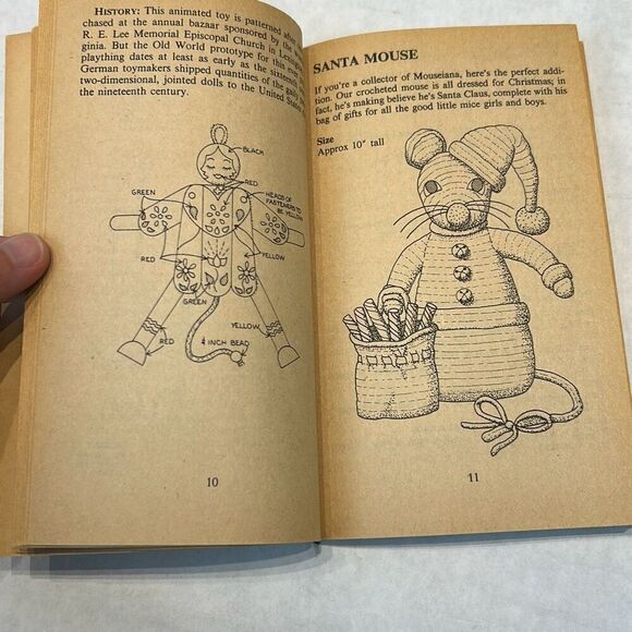 Vtg Crafts for an Old-Fashioned Christmas Book Diana Wenk 1984 Holiday - Picture 5 of 7